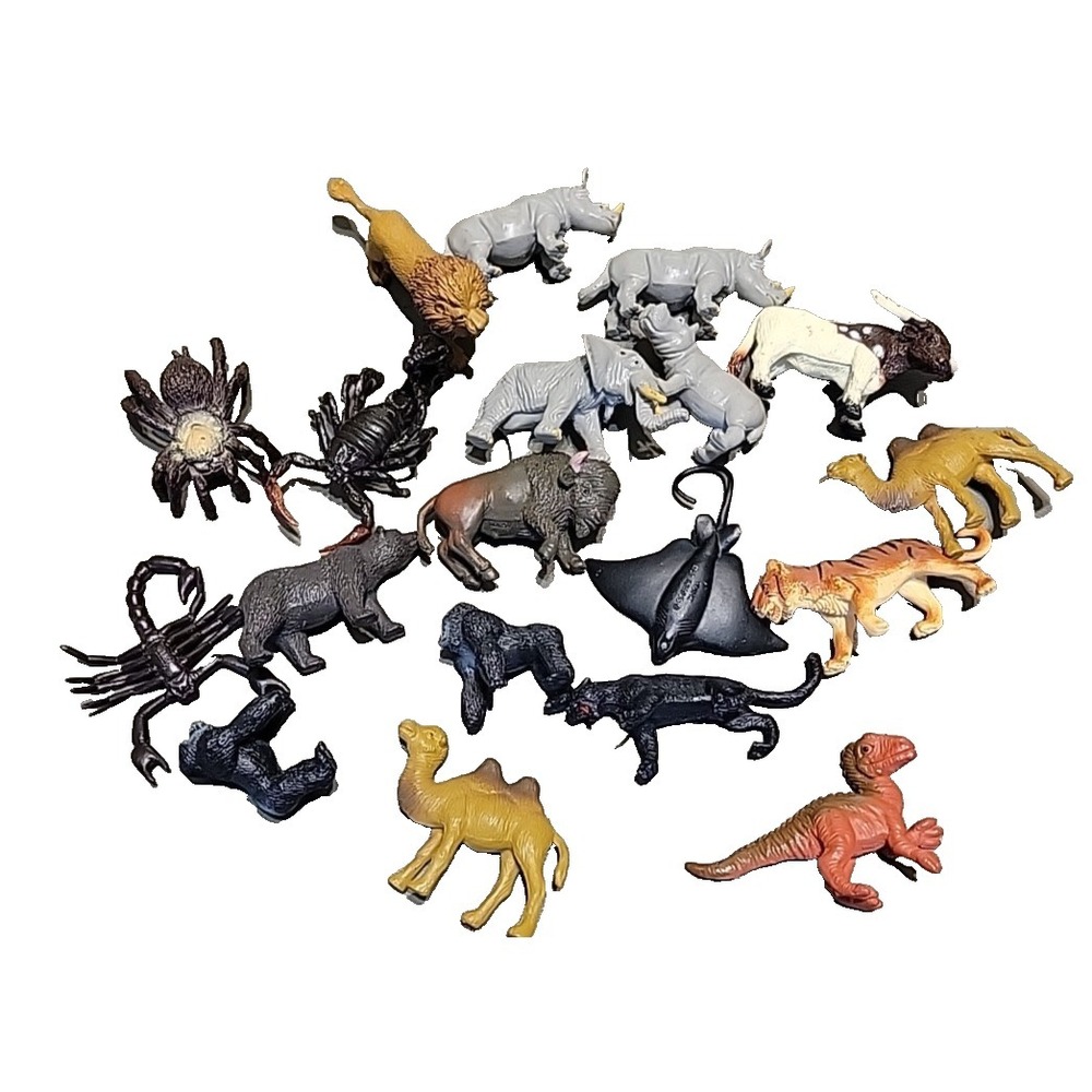 Vtg Safari Ltd Animals mixed Lot Toys Figures Wildlife Realistic Jungle Zoo